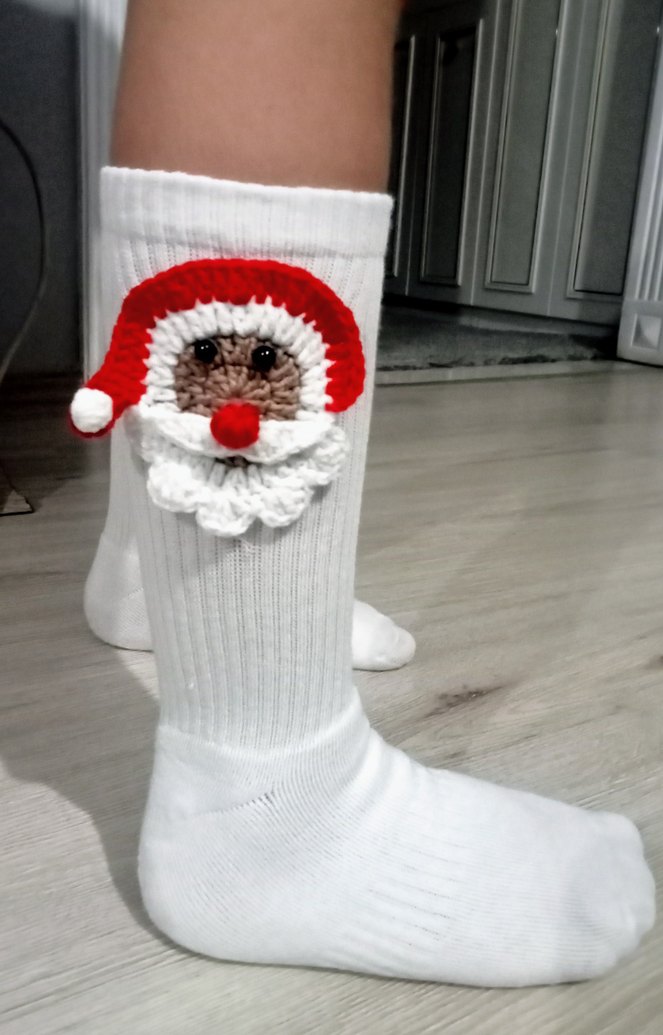 yılbaşı çocuk çorapları el emeği - Görsel 2