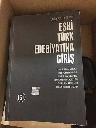 Eski Türk Edebiyatına Giriş