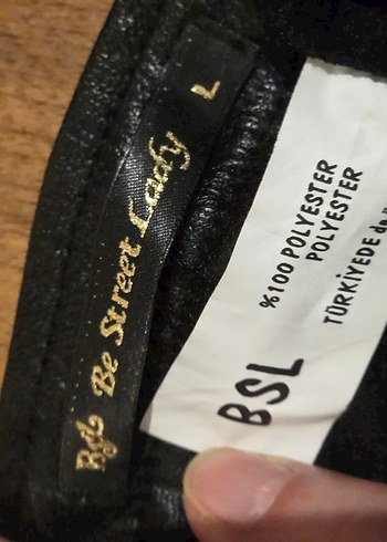 Kadın siyah Deri tulum salopet - Görsel 4