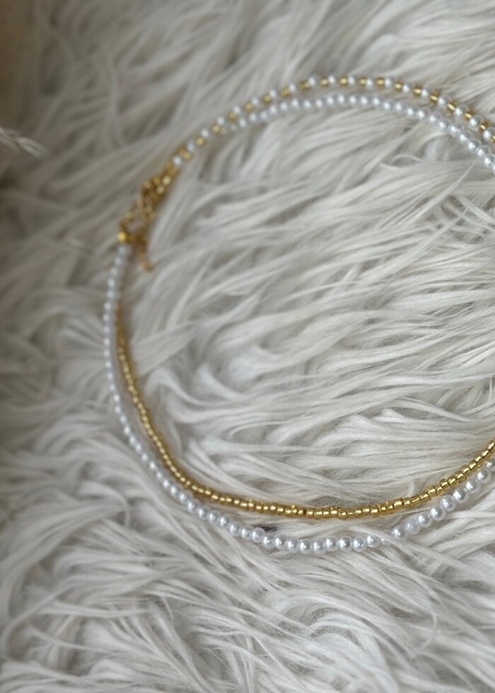 İnci kolye 2 li - Görsel 2