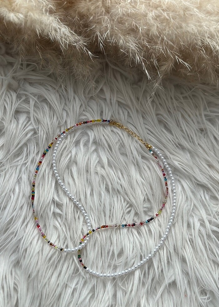 İncili kolye - Görsel 2