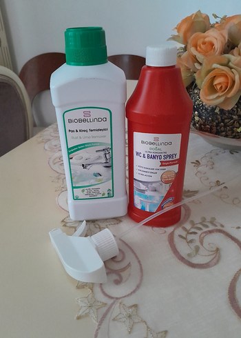 Biobellinda Banyo ve Kireç Temizleyici Seti
