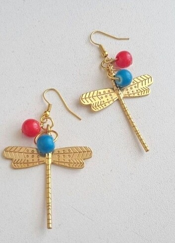 Beden çeşitli Renk DRAGONFLY KÜPE