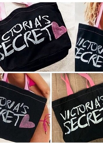 Victoria s Secret Victoria's Secret HEART BEACHTOTE PLAJ ÇANTASI