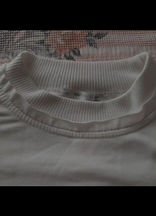 Beyaz sweatshirt