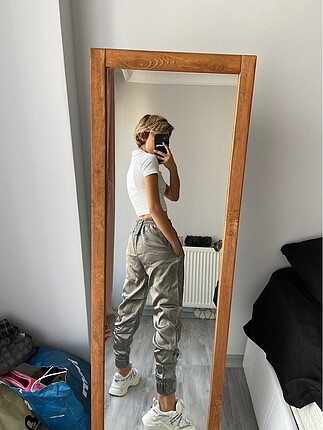 m Beden siyah Renk Saten jogger eşofman