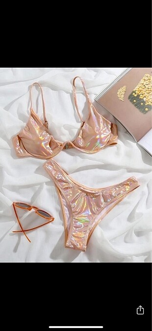 Sheinside parlak bikini