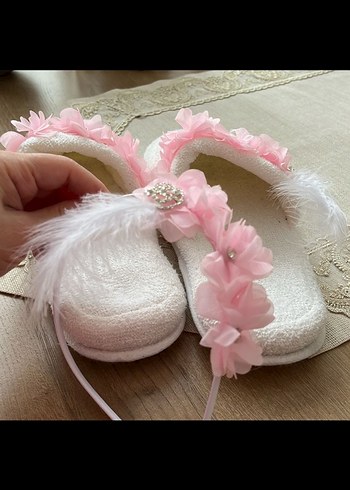 Lohusa terlik ve taç seti - Görsel 3