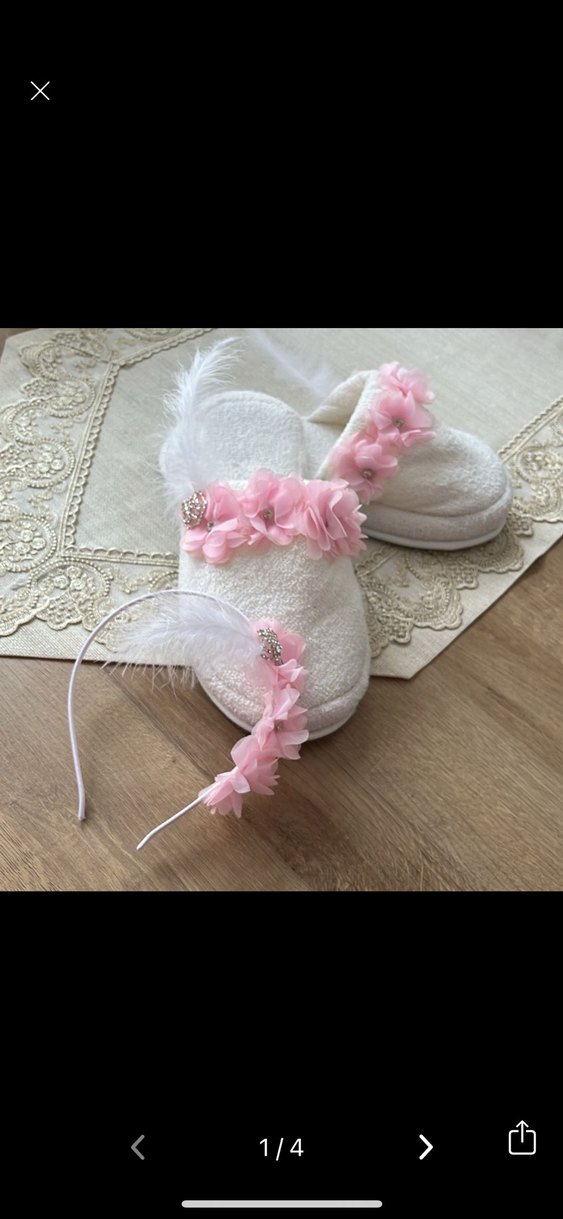 Lohusa terlik ve taç seti - Görsel 4