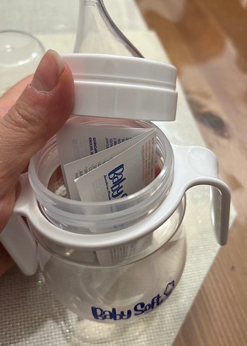 Beyaz Baby Soft Bebek Biberonu Suluk - Görsel 5