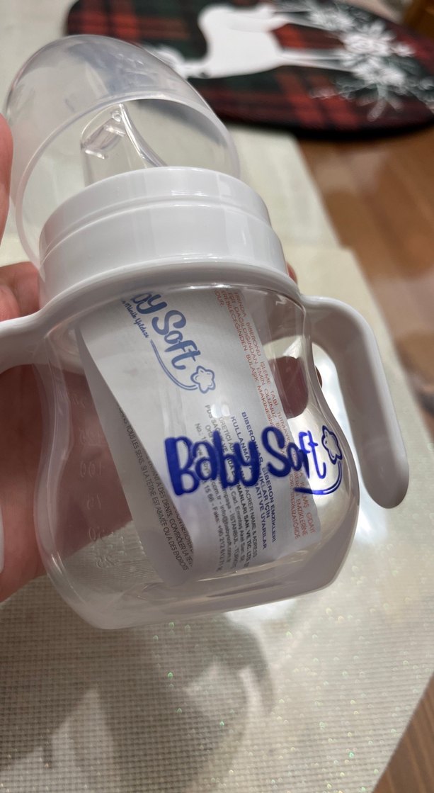 Beyaz Baby Soft Bebek Biberonu Suluk - Görsel 3