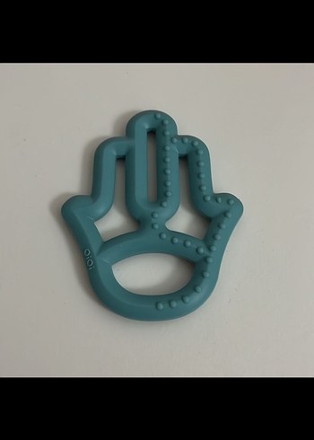 Oioi Turkuaz Bebek Diş Kaşıyıcı Üründe en ufak çizik yok - Görsel 3