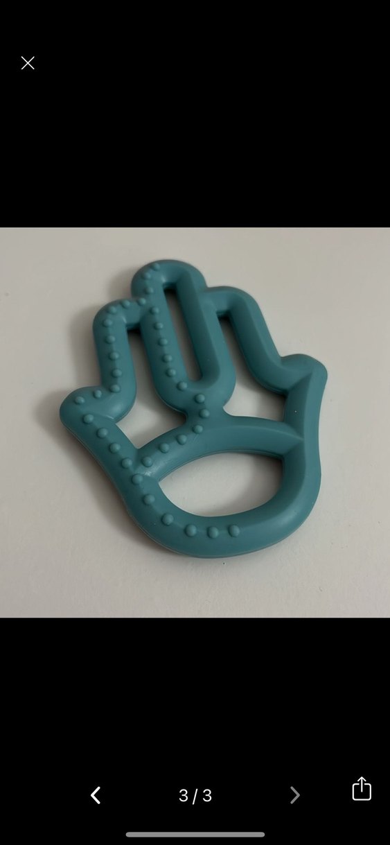 Oioi Turkuaz Bebek Diş Kaşıyıcı Üründe en ufak çizik yok - Görsel 2