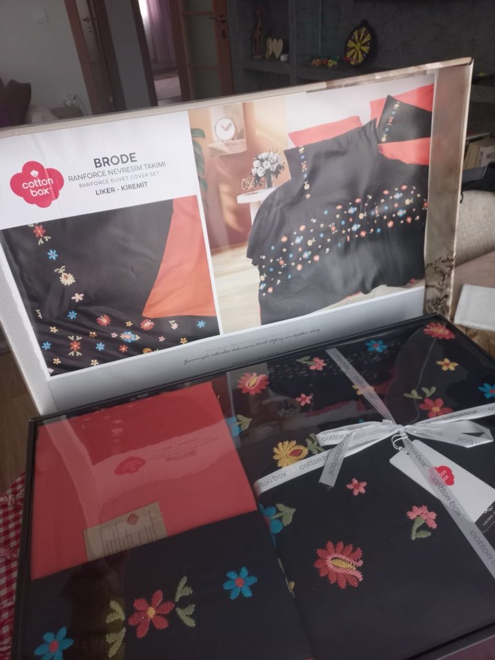 Cotton box çift kişilik nevresim takımı - Görsel 2
