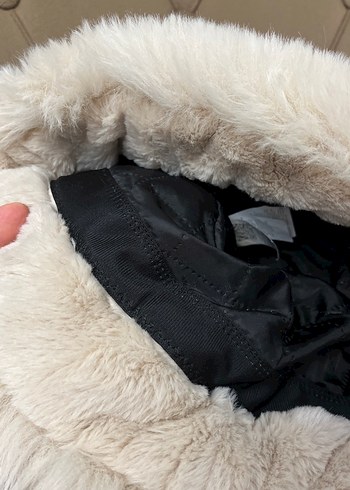 Lc wakiki Bej Kürklü Kadın Yün Şapka - Görsel 4