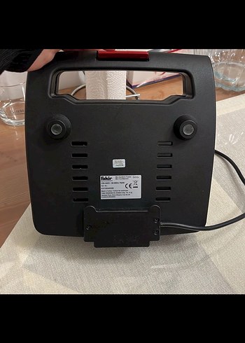 Kırmızı Fakir Gina Tost Makinesi - Görsel 2