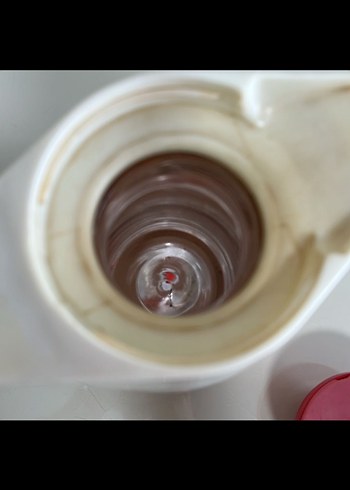 Beyaz renkli termos çaydanlık - Görsel 2