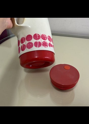 Beyaz renkli termos çaydanlık - Görsel 3