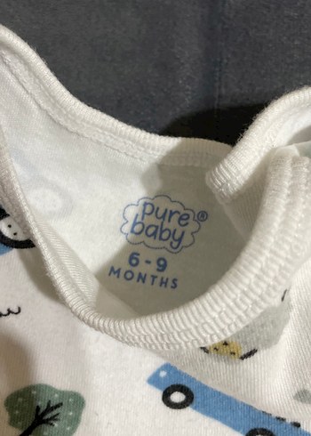 Pamuklu Erkek Bebek Kısa Kollu Body 2'li - Görsel 4