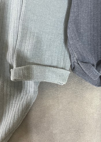 2li Düğmeli Mavi tonlu Bebek Çıtçıtlı Body - Görsel 8