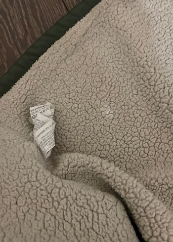 Erkek Çocuk Haki Deri Düğmeli Mont - Görsel 9