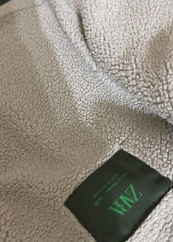 Erkek Çocuk Haki Deri Düğmeli Mont - Görsel 10