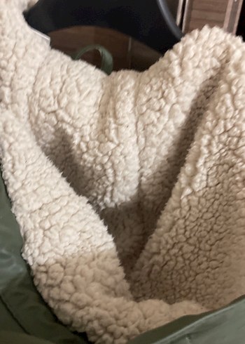 Erkek Çocuk Haki Deri Düğmeli Mont - Görsel 7