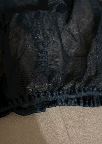 Siyah Bebek Arabası Sineklik - Görsel 2