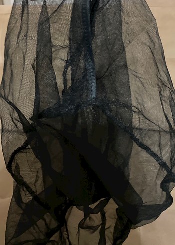 Siyah Bebek Arabası Sineklik - Görsel 3