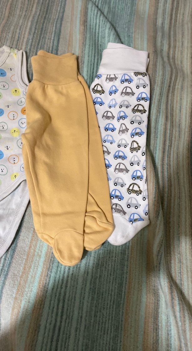 Sarı Pamuklu Askısız Bebek Body - Görsel 2