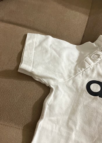 Adidas Beyaz Kısa Kollu Tişört - Görsel 3