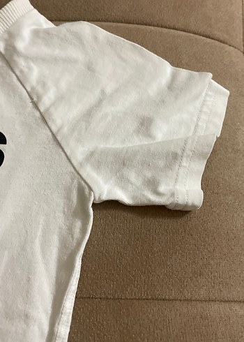 Adidas Beyaz Kısa Kollu Tişört - Görsel 4