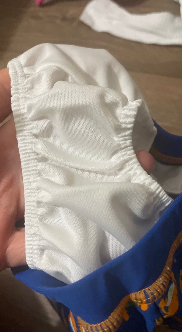 Erkek Çocuk Renkli Baskılı Mavi Mayo Şortu - Görsel 2