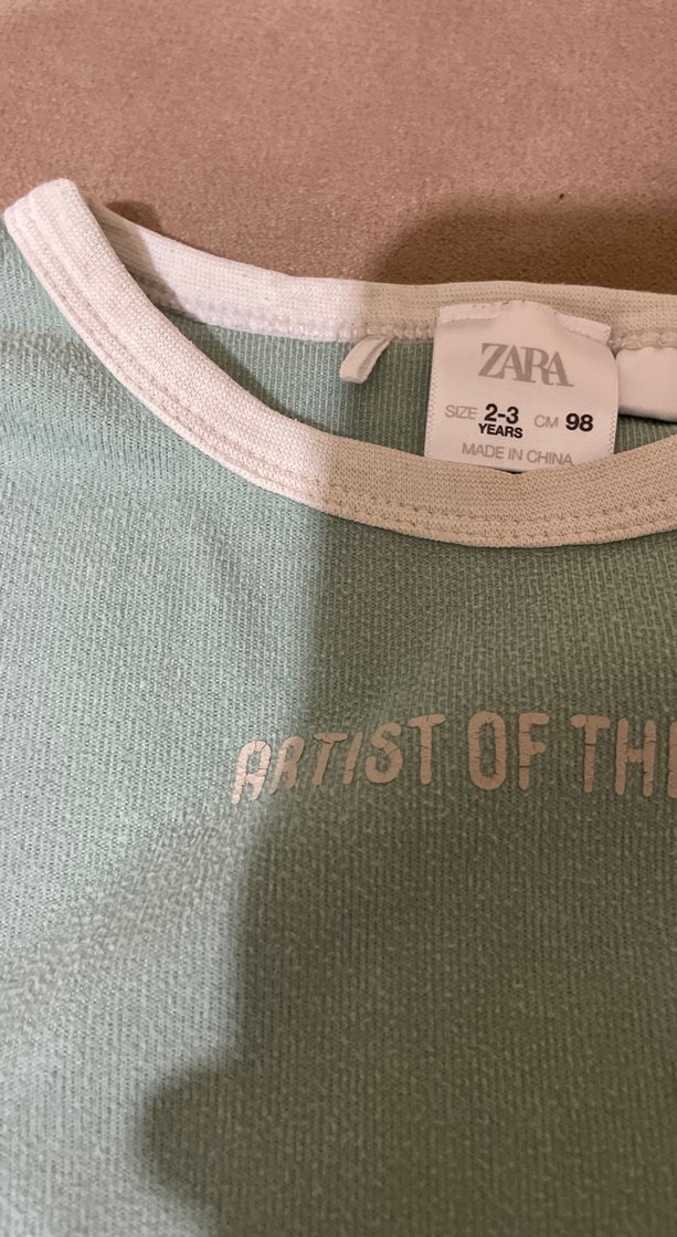 Zara Yeşil Sweatshirt ve Eşofman Takımı - Görsel 2