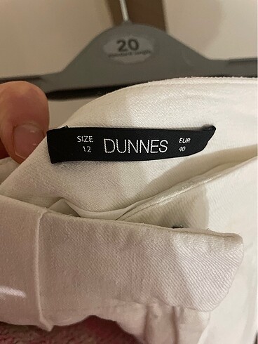 l Beden Dunnes Krem Kumaş Pantolon