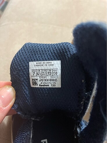 23 Beden lacivert Renk Reebok Çocuk Ayakkabısı