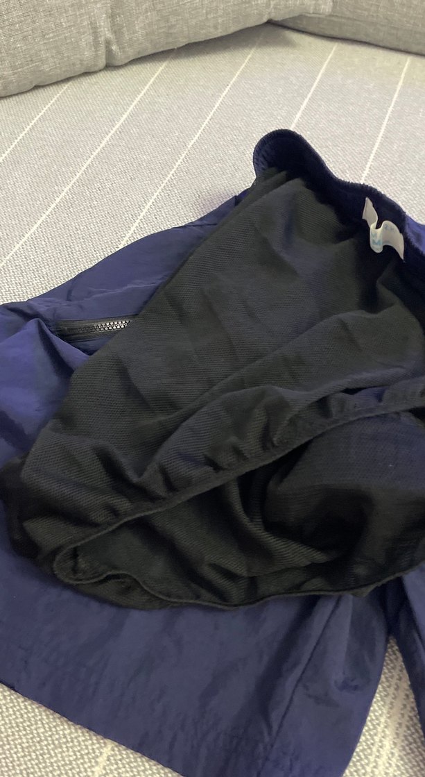 Erkek Lacivertli Fermuarlı Deniz Şortu - Görsel 3