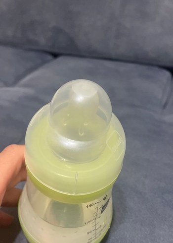 Yeşil Mam Bebek Biberonu, Sevimli Panda Desenli - Görsel 6