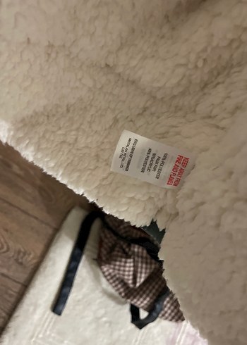 9-12 Ay Beden Haki Erkek Çocuk Kürklü Street Wear Mont