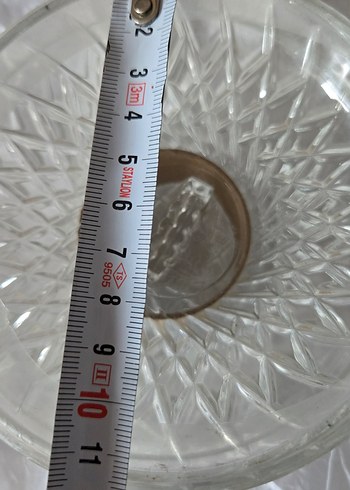  Beden beyaz Renk Kapaklı Cam Şekerlik Vakumlu pakette sıfır