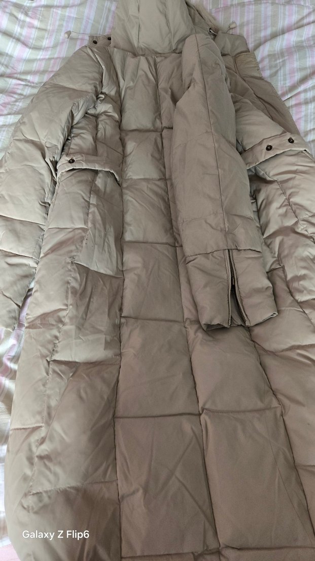 Amerikadan Kaz Tüyü Pardesü - Görsel 4