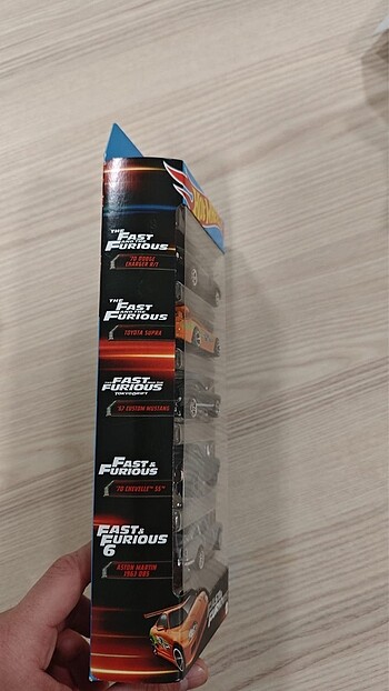 Beden Renk Hot WHEELS 5 li set - fast and furious HLY70