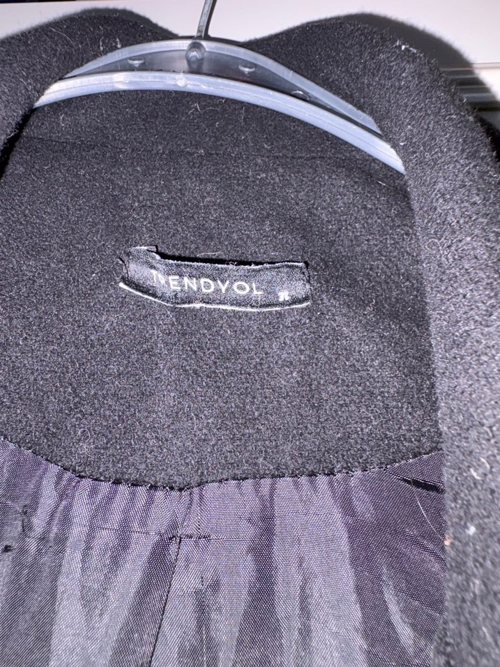 Siyah Uzun Klasik Kaban - Görsel 2