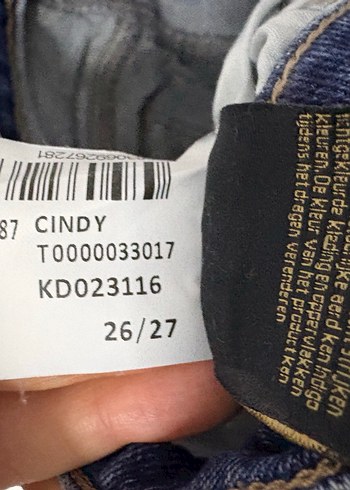 Mavi Kadın Midi Boy Denim Jean - Görsel 3