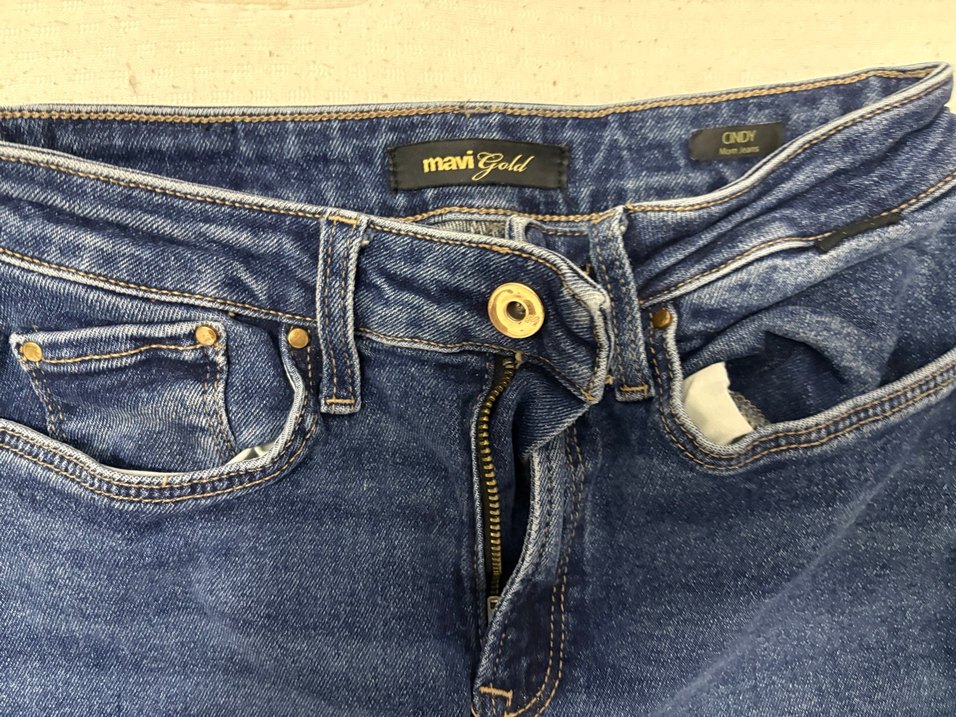 Mavi Kadın Midi Boy Denim Jean - Görsel 2