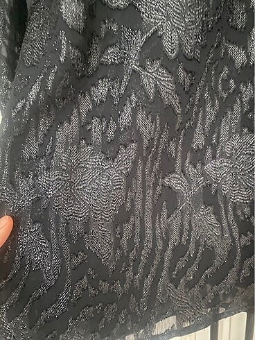 Mango Siyah Elbise - Görsel 6