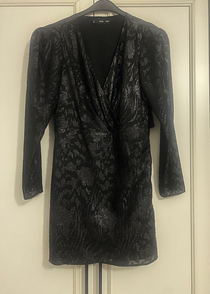 Mango Siyah Elbise - Görsel 4