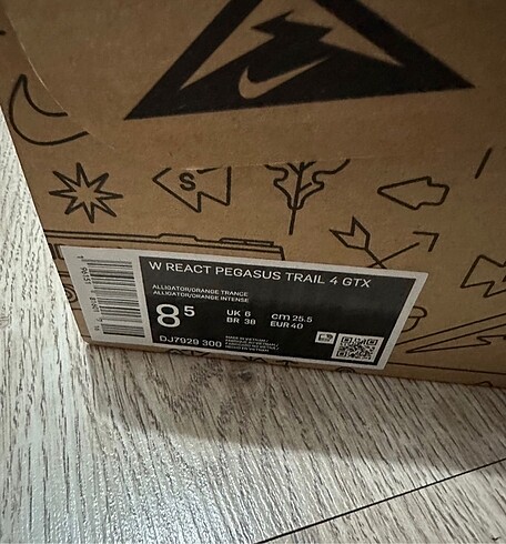Nike pegasus goretex etiketli