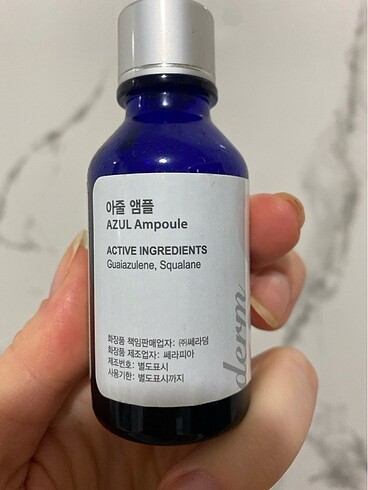 Beden genosys ve theraderm serum