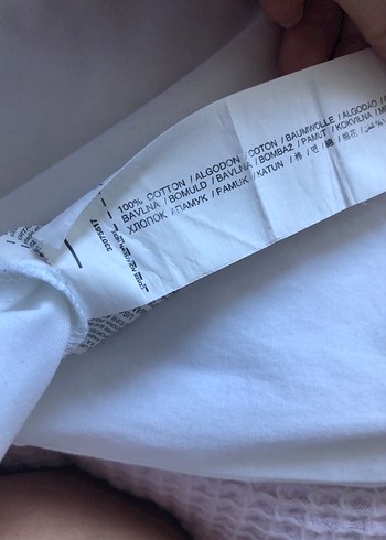 Mango Beyaz Pamuklu Gömlek - Görsel 8